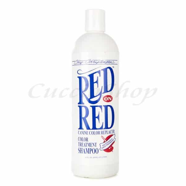 Red on Red shampoo Chris Christensen